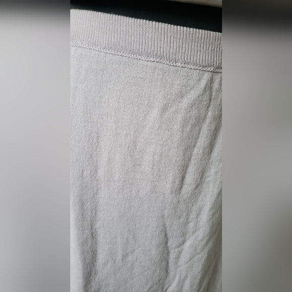 RODIER LILAC knit MIDI SKIRT - Picture 3 of 4